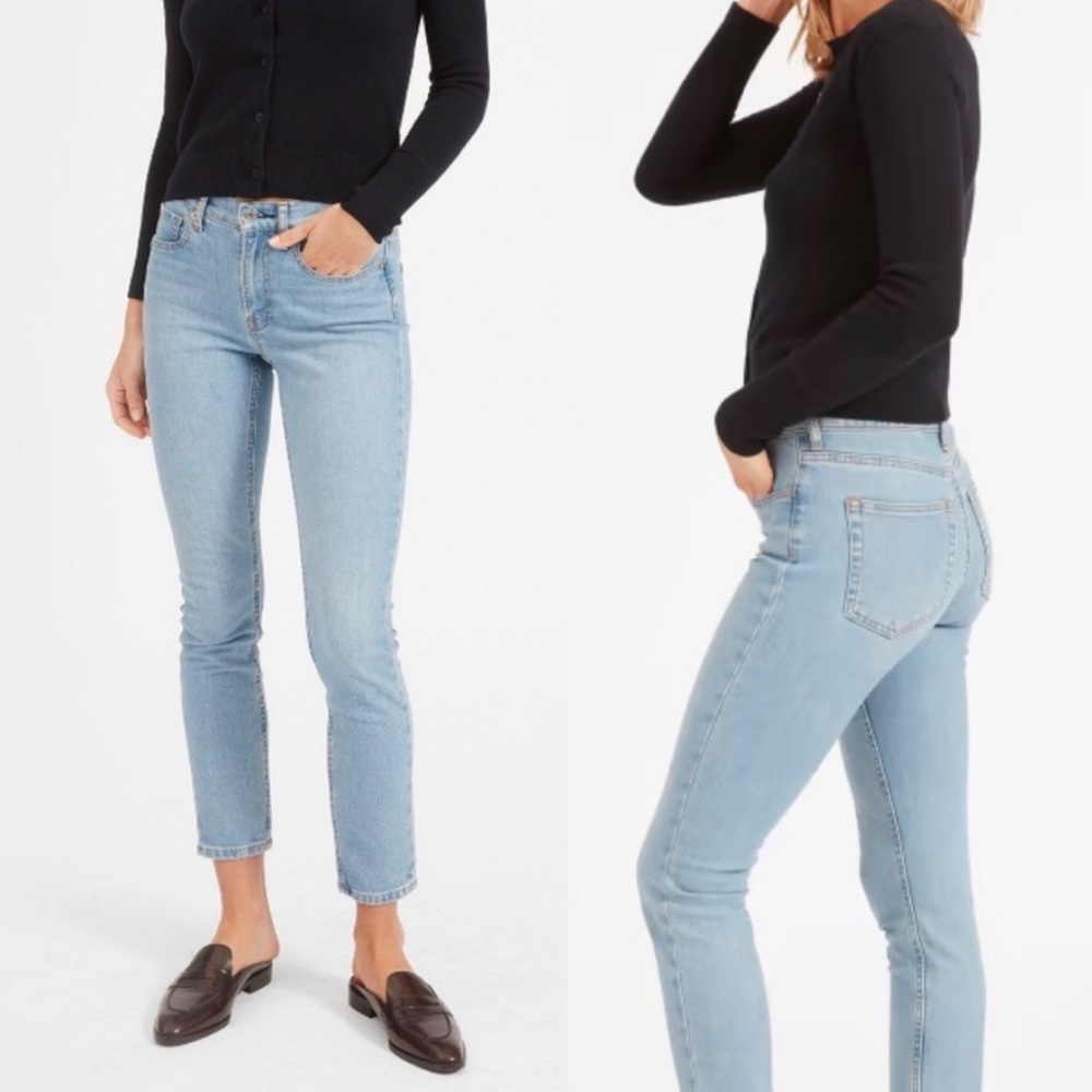 Everlane The Mid Rise Ankle Skinny Jeans